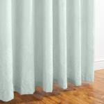 Venice Jacquard Taped Lined Curtain Duck Egg - Longer Length 270CM W X 250CM L