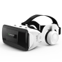 Virtual Reality Glasses With Headphones