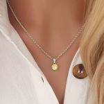 With Love 925 Sterling Silver August Birthstone Necklace