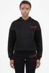Sissy Boy Womens Atheleisure Hoodie With Branding In Black - Black XL