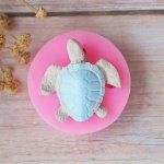 Cute Lovely Sea Turtle Shape Resin Casting Mold Ocean Theme Silicone Mold For Diy Crafts