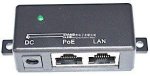 1 Port Passive Power Over Ethernet Injector Gigabit - Requires External Psu 2.1MM Jack