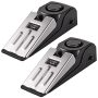 Door Stop Alarm Door Stopper Security For Home Travel Apartment With 120DB Siren Portable Safety Tool 2 Pack