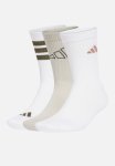 Adidas Performance Logo Socks 3 Pack - White White Wonder Alumina