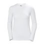 Women's Hh Technical Quick-dry Longsleeve Crew Shirt - 001 White / S