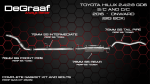 Toyota Hilux GD6 Revo Degraaf Sbs Performance Exhaust For
