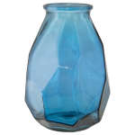 Pacific Blue Glass Vase 35 Cm