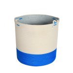 Handle Cylinder Basket - Celebrate Spring & Summer - Ocean Blue