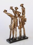 4 Standing Friends Ornament 43X30X8CM