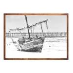 Meli Art Print - Premium Stretched Canvas A2