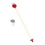 Fytstycale Golf Flagstick And Cup Putting Green Flag Stick Professional Golf Flagpole With Handle For Backyard Lawn Yard Golf Gi