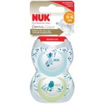 NUK Genius Soother Blue 0-6 Months 2 Pack