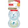 NUK Genius Soother Blue 0-6 Months 2 Pack