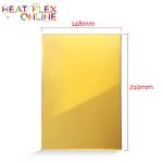 A5 210MMX148MM 3MM Gold Mirror Acrylic Panel