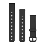 Garmin Quick Release 20MM - Black Silicone Band