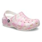 Classic Duke Print Clog Toddler Age 1-5 - Pink Tweed C10