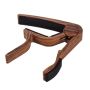 Guitar Capo Aluminum Alloy Wood Color For 6-STRING Folk Guitar With 3 Picks