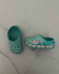 Crocs Turquoise Mermaid Shoes Size 7