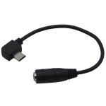 MicroWorld Micro USB To Right Angle Stereo F
