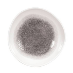 Churchill - Raku Quartz Black Organic Round Bowl 25.3CM Set Of 12