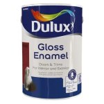 Dulux Gloss Enamel Paint 5L White