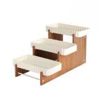 3 Tier Wooden Cake Stand Cream
