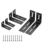 6 Piece Furniture Corner Braces- L-shape Fixing Brackets W/screws