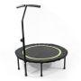 40 Fitness Trampoline With Handle Bar Workout Exercise Trampoline Indoor