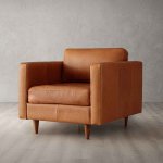 Glenhaven Leather Armchair Tan