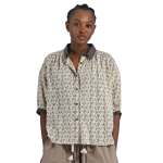 MINI Rose Print Boxy Shirt - Stone Free
