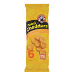 Bakers MINI Cheddars Fruit Chutney 6 X 33G