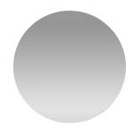 Birch Frameless Round Mirror - XLARGE:60CM Dia