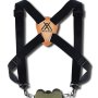 Adjustable Binocular Harness Strap - Comfort Fit For Photographers Hunters & Golfers With Quick Release Buckle