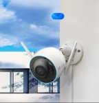 Ezviz Wi-fi Bullet Camera H3 3MP 2.8MM Lens