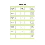 33MM Numeric Labels L green 5SHT