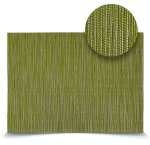 Fine Weave Leaf Green Placemat 30X41 Cm