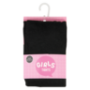 Plain Black Girls Tights 6-7 Years