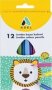 Trio Jumbo Colour Pencils 12 Pack