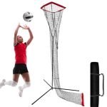 Ybaymy Volleyball Setter Trainer Net Adjustable Height Volleyball Setter Training Equipment Great For Indoor And Outdoor Practic