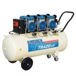 200L Air Compressor Silent & Oil-free 4.5KW 6HP 220V 50HZ MCFRC257