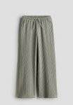 Crinkled Jersey Trousers - Green