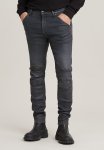 G-star Raw 5620 3D Zip Knee Skinny - Worn In Grey Clay