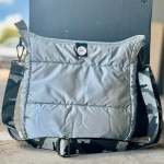 Puffer Medium Tote - Grey