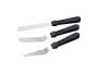 Tempered Stainless Steel Palette Knives Set Of 3