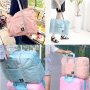 1PC Travel Storage Bag Foldable Travel Luggage Bags Carry-on Sports Fitness Bag Weekend Overnight Bag