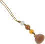 Lotus Seedpod Pendant Key Lanyard Lightweight Jade Hanging Rope Mobile Pho
