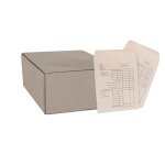 Envelopes Wage Brown 152X102MM
