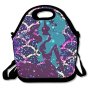 UNERTLY Lunch Boxes Mermaid Lunch Tote Lunch Bags