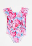 PoP Candy Frilled One Piece Swimsuit- Multi