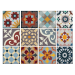 Casablanca Wall Tile Stickers - 20CM L X 20CM H
